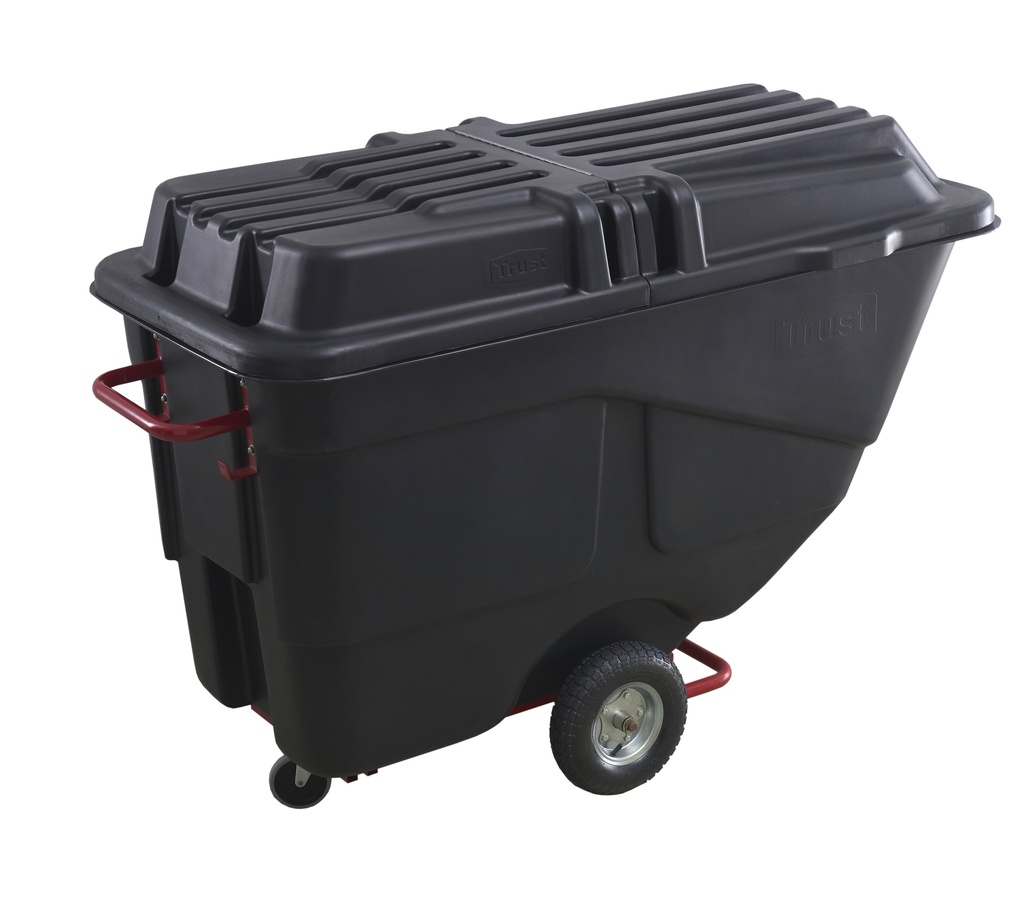 Carro contenedor volcador 270 Kg Tapa Disponible