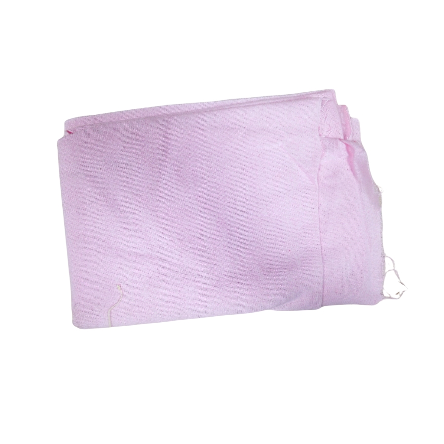 Franela de Algodón Rosado 70 x 100 cm