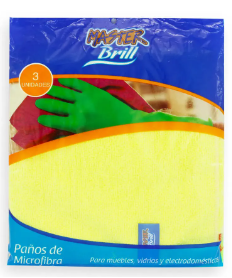 Paños de Microfibra Paq x3 piezas Master