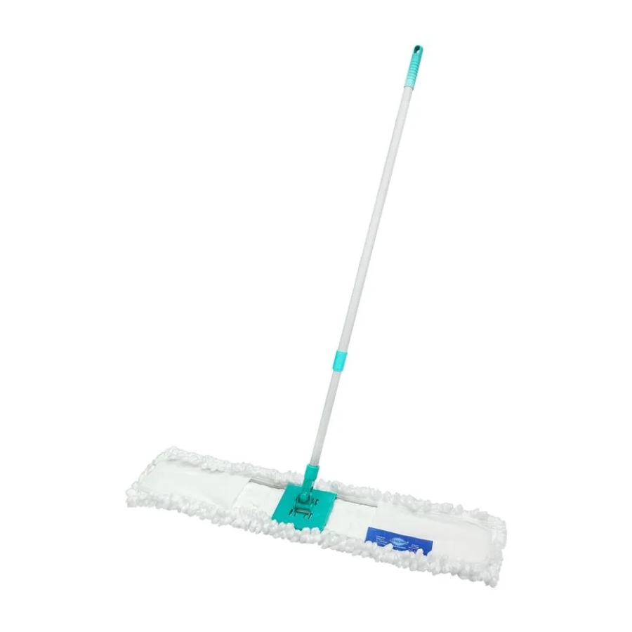 Mopa Plana Microfibra 92 x 15 cm Baston de Aluminio Set 0172 Microlimpia