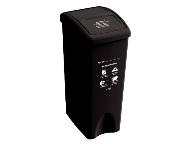 Tacho Vaiven 53 Litros Negro Estra