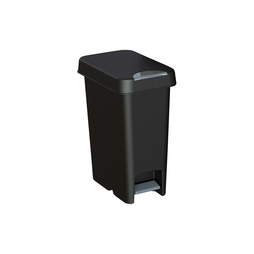 Tacho Pedal Urban 10 Litros Con Serigrafía Negro 9000002381 Pica