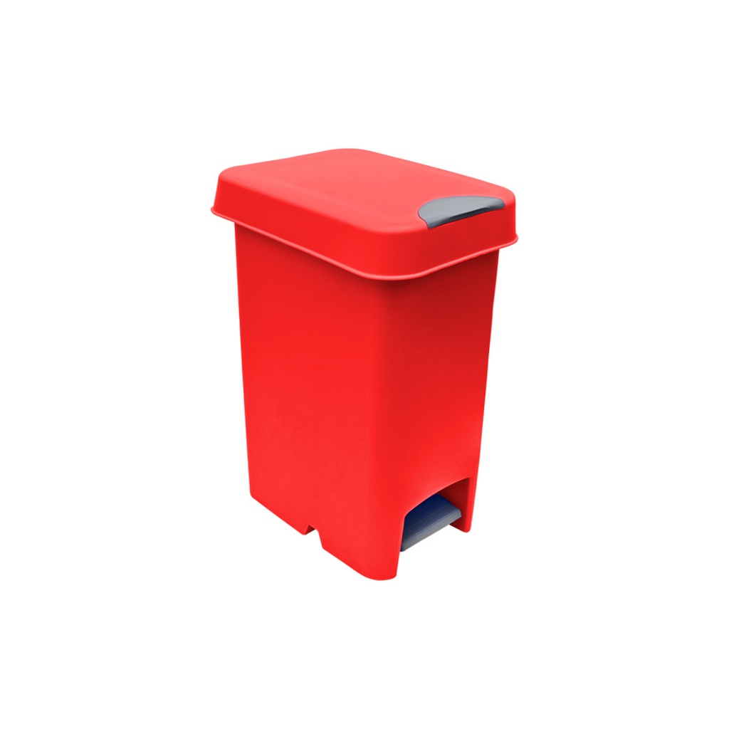 Tacho Pedal Urban 10 Litros Con Serigrafía Rojo 9000009147 Pica
