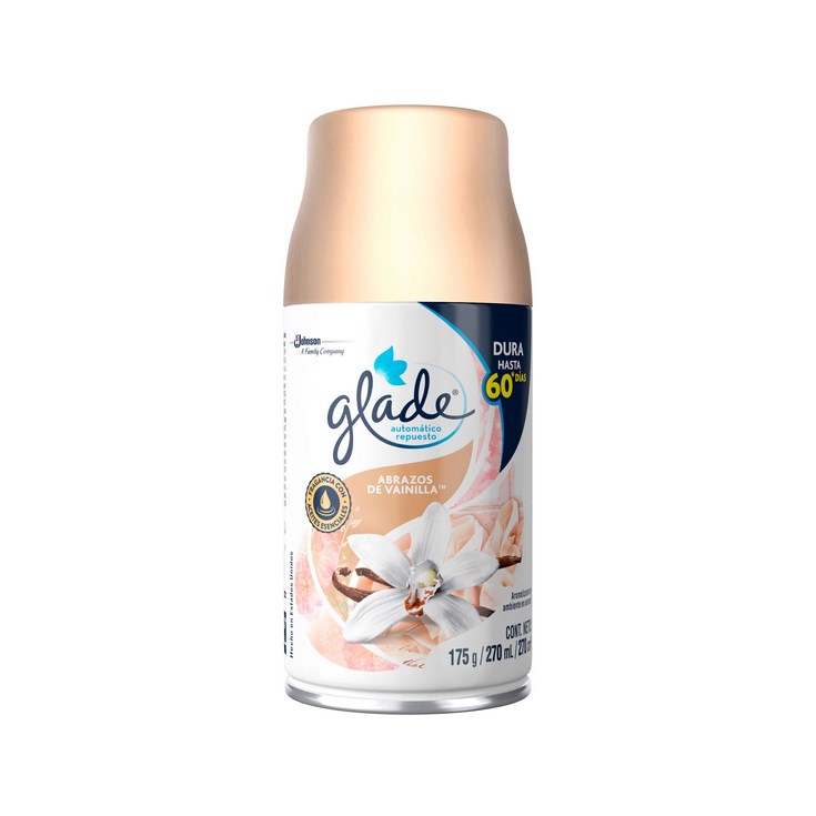 Ambiental en Spray Automatic Vainilla Repuesto x1 175gr Glade
