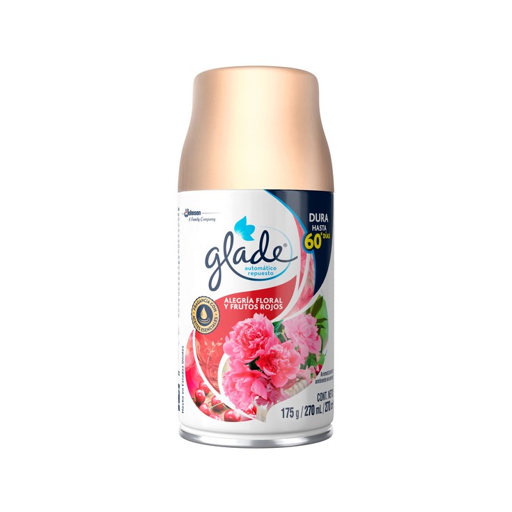 Ambiental en Spray Automatic FrutosRojos Repuesto x1 175gr Glade