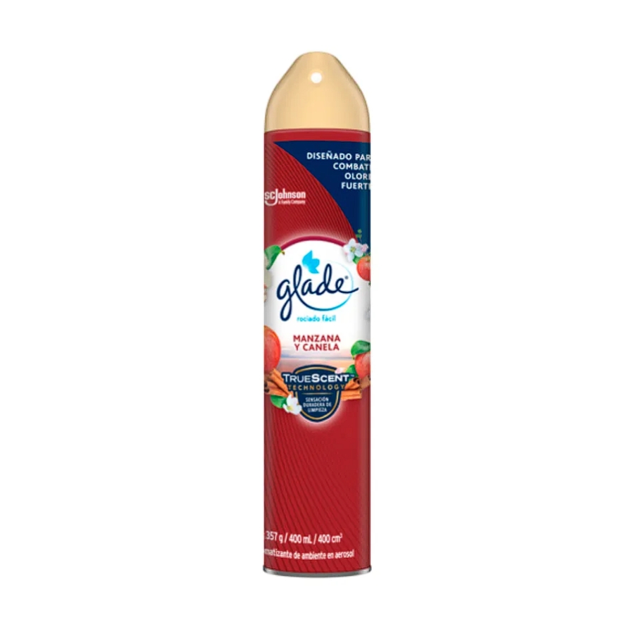 Ambiental en Spray ManzanaCanela 400ml Glade