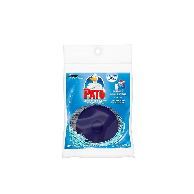 Pastillas de Inodoro 40 gr Azul Pato Tanque