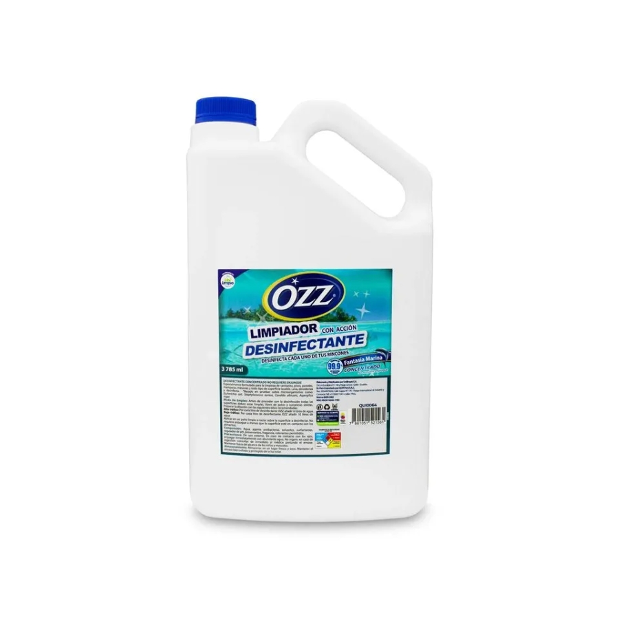 Desinfectante de Pisos Liquido Fantasias Marinas Galon Ozz