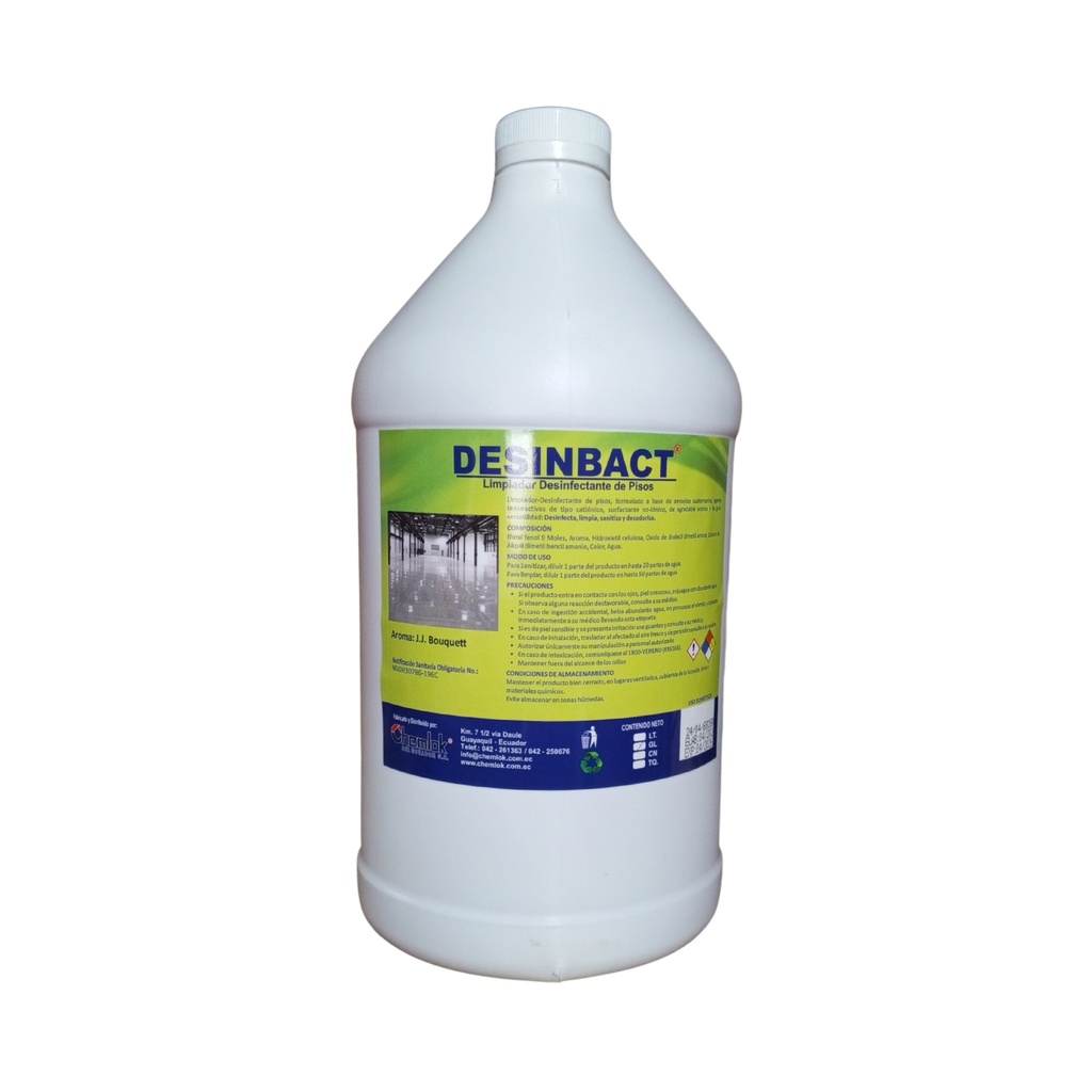 Desinfectante de Pisos Liquido JJBouquet Galon Chem