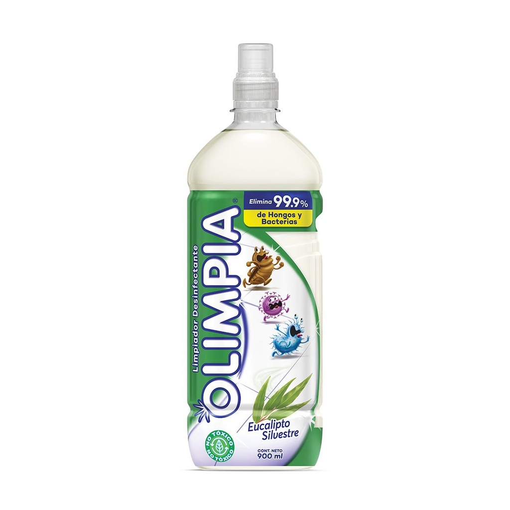 Desinfectante de Pisos Liquido Eucalipto 900 ml Olimpia
