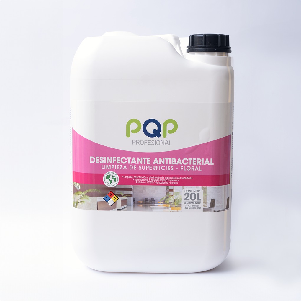 Desinfectante de Pisos Liquido Floral Caneca Pqp