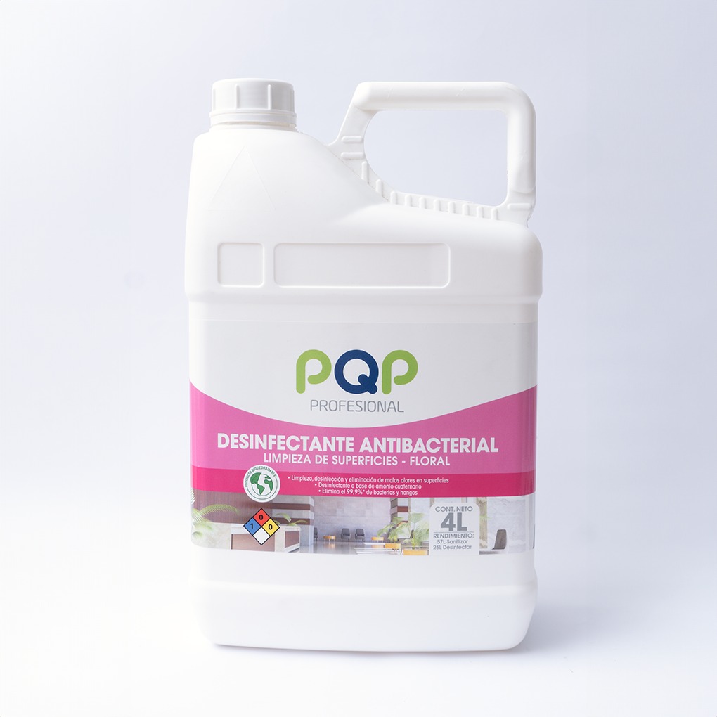 Desinfectante de Pisos Liquido Floral Galón Pqp