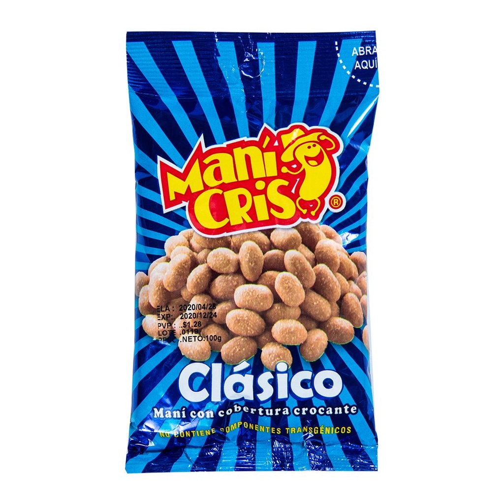 Maní Cris Clásico 100 gr
