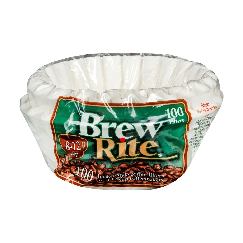 Filtro para Café 8-12 cup x 100 Unidades Brew Rite