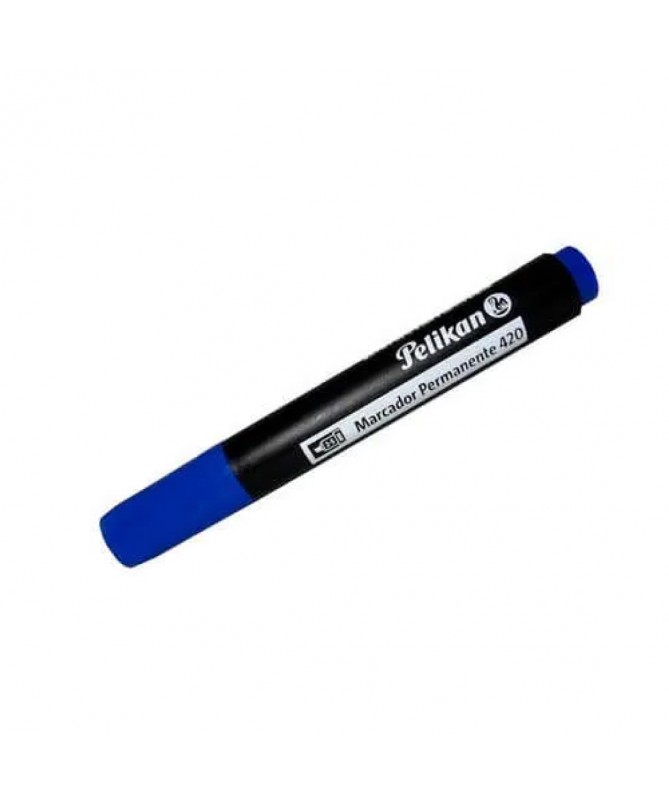 Marcador Permanente #420 Azul Unidad Pelikan 