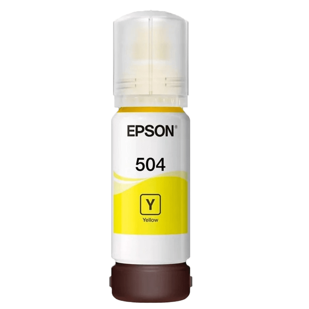 Tinta Para Impresora 504 Amarillo Frasco 70ml Epson