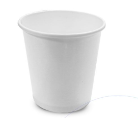 Vasos Blanco Papel 6 oz Paq x 50 uds Matter