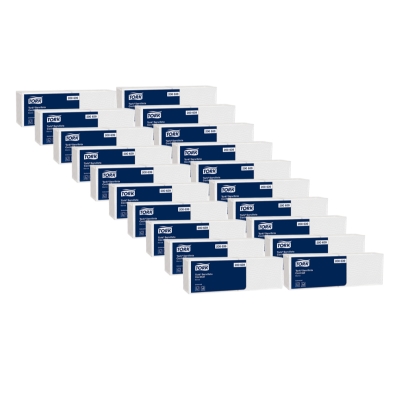 Servilleta Blanca Hoja Sencilla Cafeteria Paq x 200 servilletas Tork (Bulto x 20 paquetes)