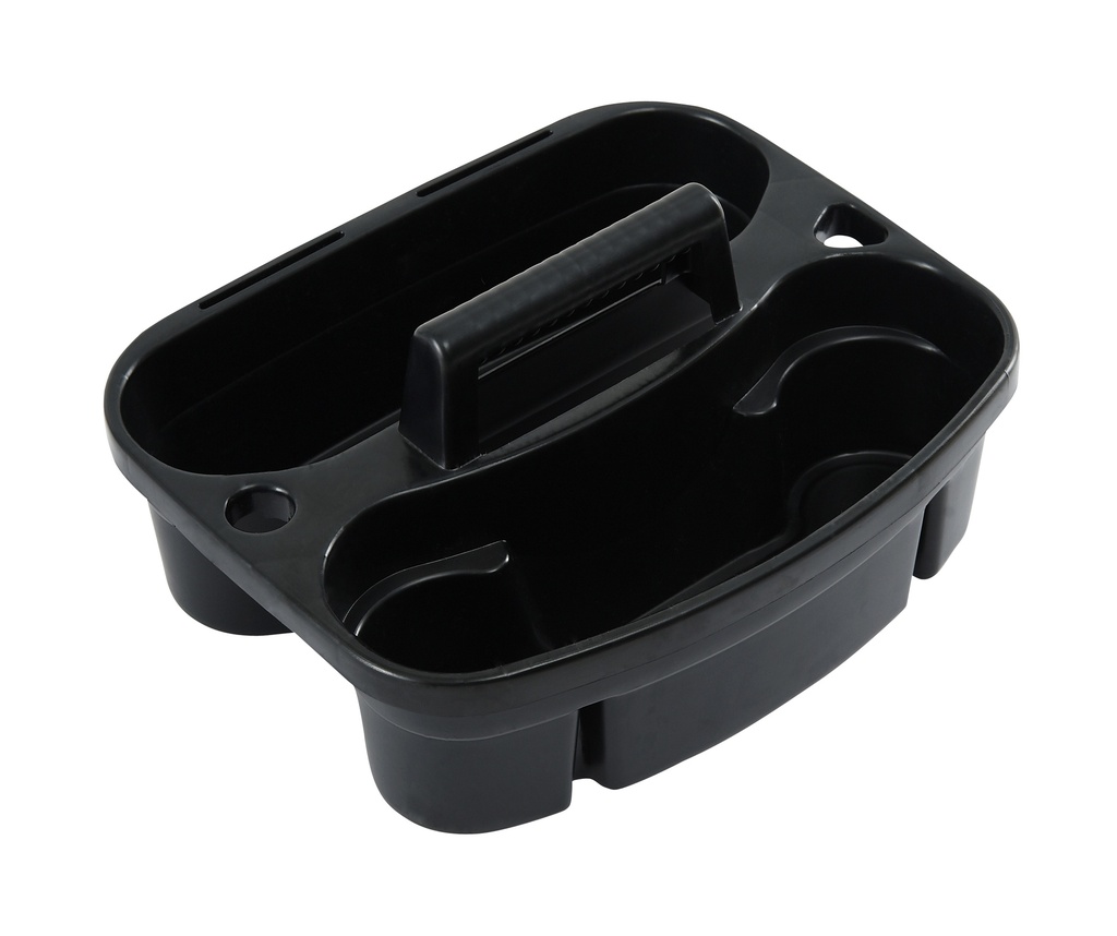 Portaobjetos de plástico premium sujetable a contenedor redondo 121L TRUST