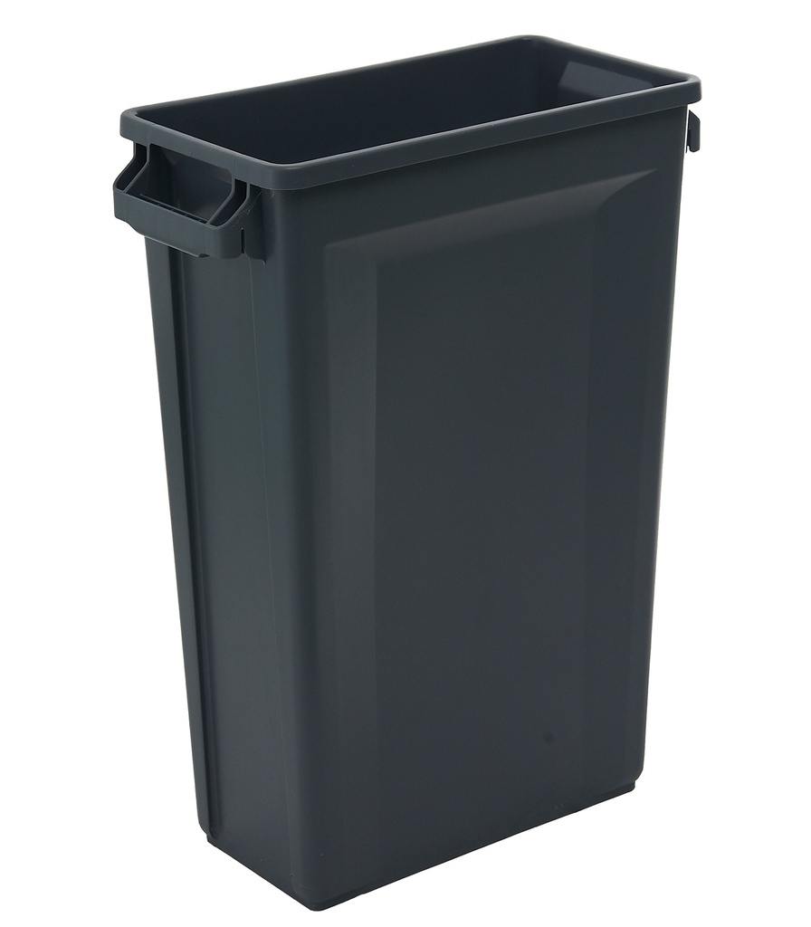 SVELTE Slim contenedor rectangular para residuos reciclables de papel y cartón 87L TRUST