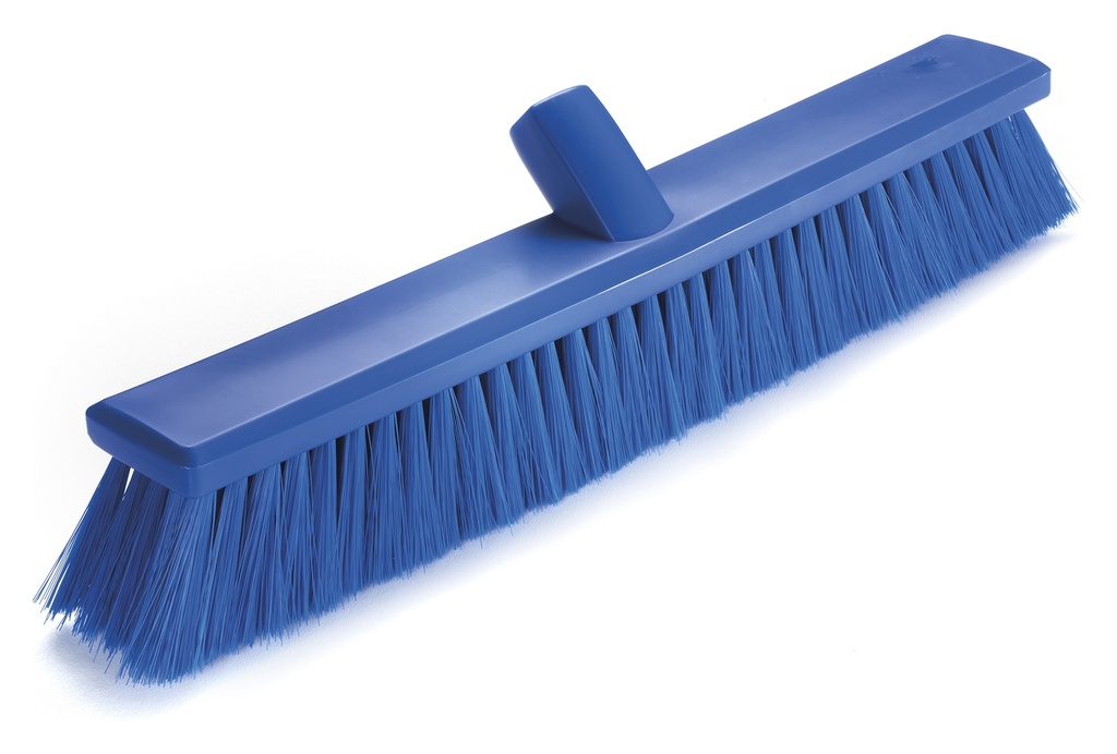Escoba de barrido ancha trabajo ligero cerdas suaves 48.5cm HEDGEHOG
