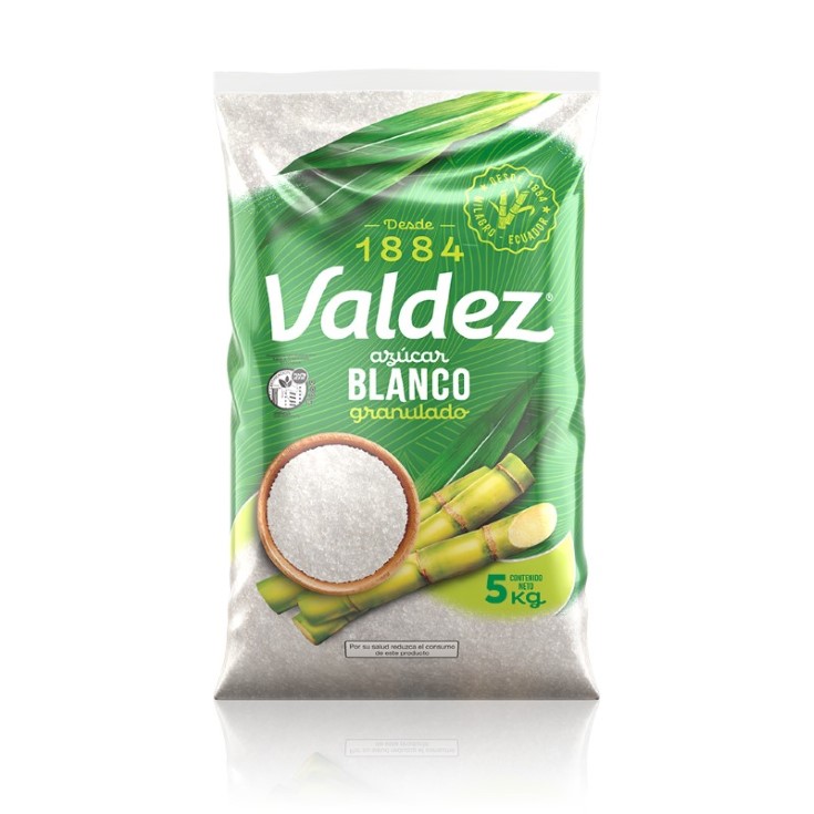 Azucar Blanca Paq 5 Kg Valdez