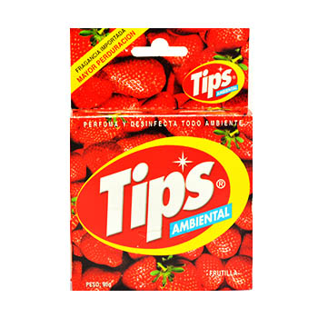 Pastilla Ambiental Frutilla 75 gr Tips 