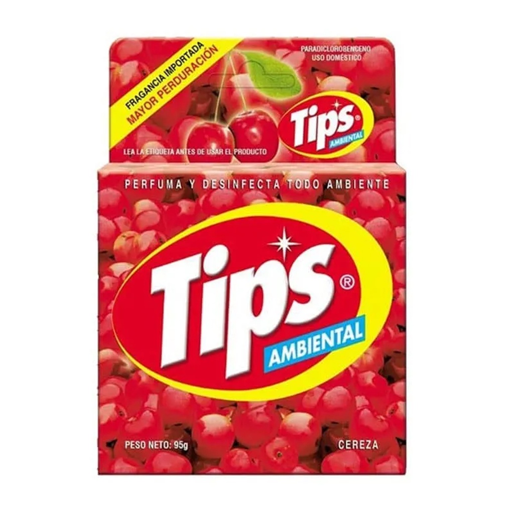 Pastilla Ambiental Cereza 75 gr Tips
