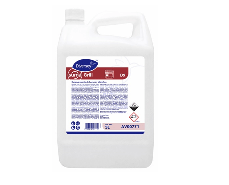 Desengrasante Grasa Carbonizada Suma Grill 5L DIVERSEY 