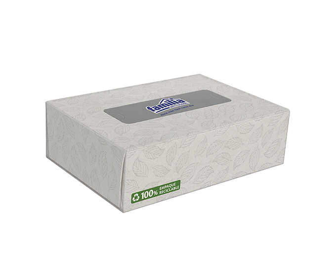 Pañuelo Facial Doble Hoja Plegadiza Pequeña 75 hojas Tork