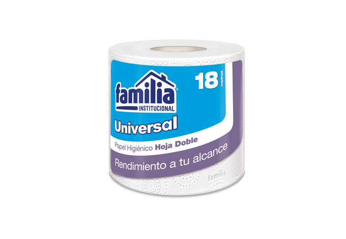 Papel Higienico Convencional Blanco Hoja Doble Rollo 18 m Tork