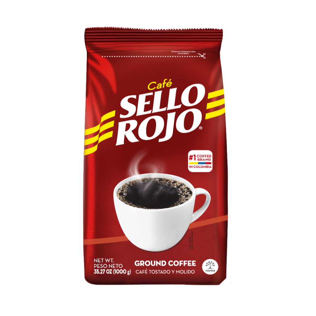 Café Molido 1000 gr Sello Rojo