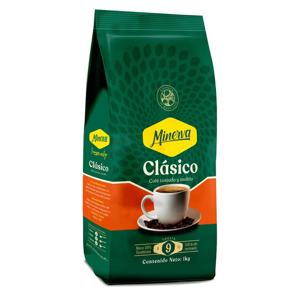 Café Molido Clasico 1000 gr Minerva