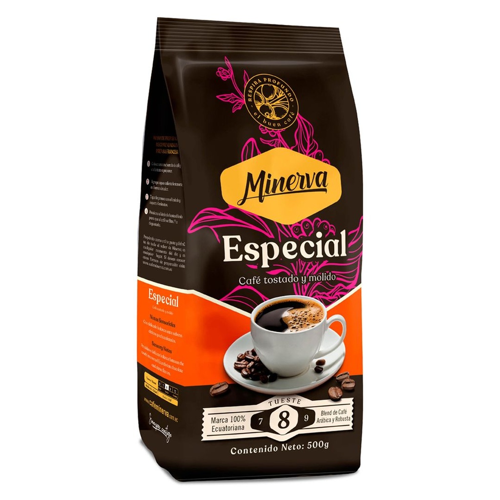 Café Molido 500 gr Especial Minerva