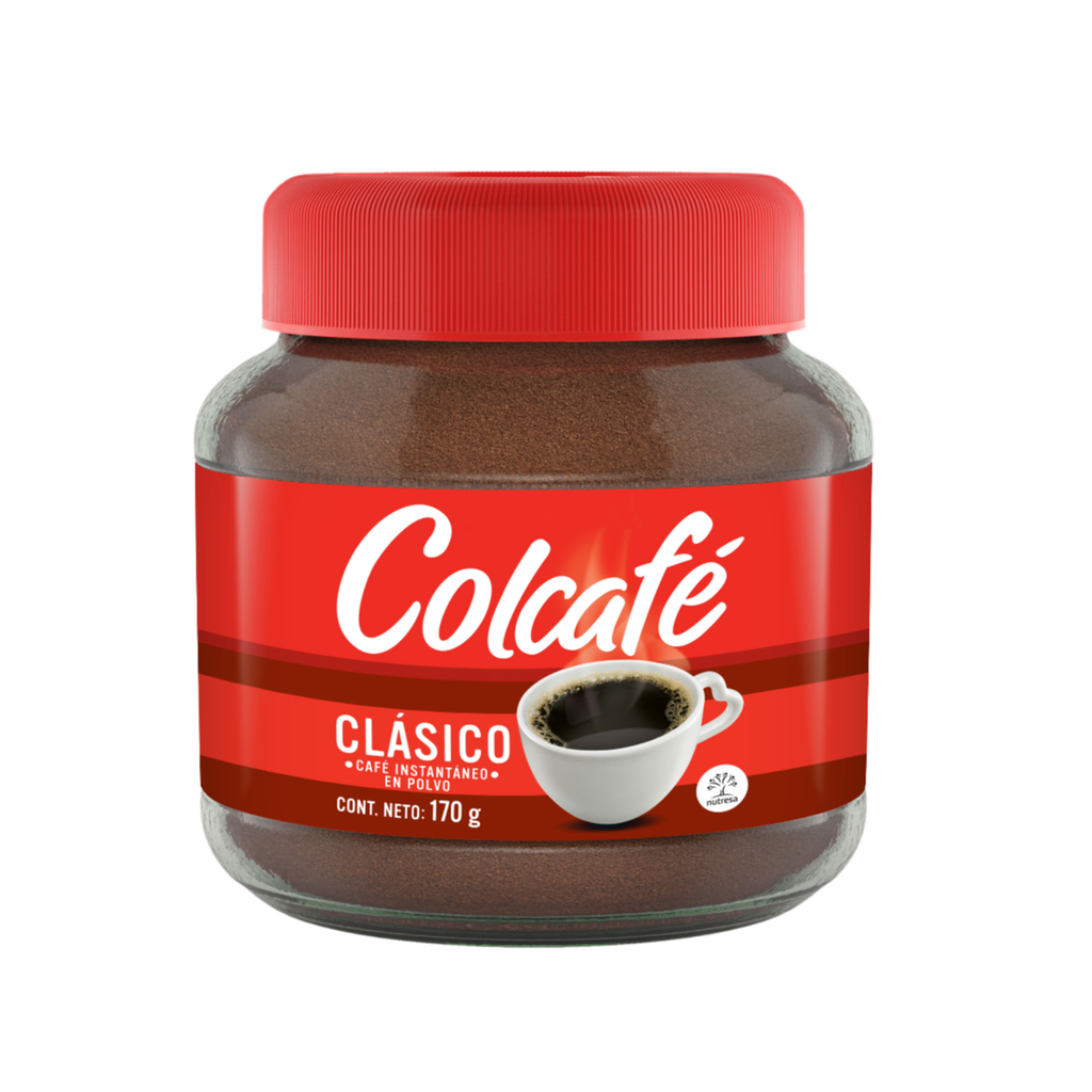 Café Instantáneo en Polvo Tapa Roja 170 gr Colcafe