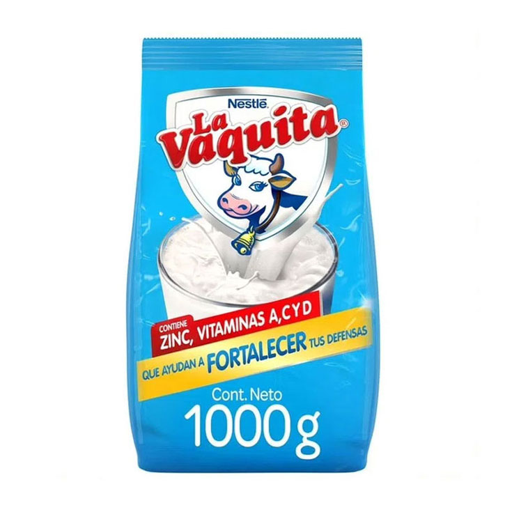 Leche en polvo 1000 gr La Vaquita