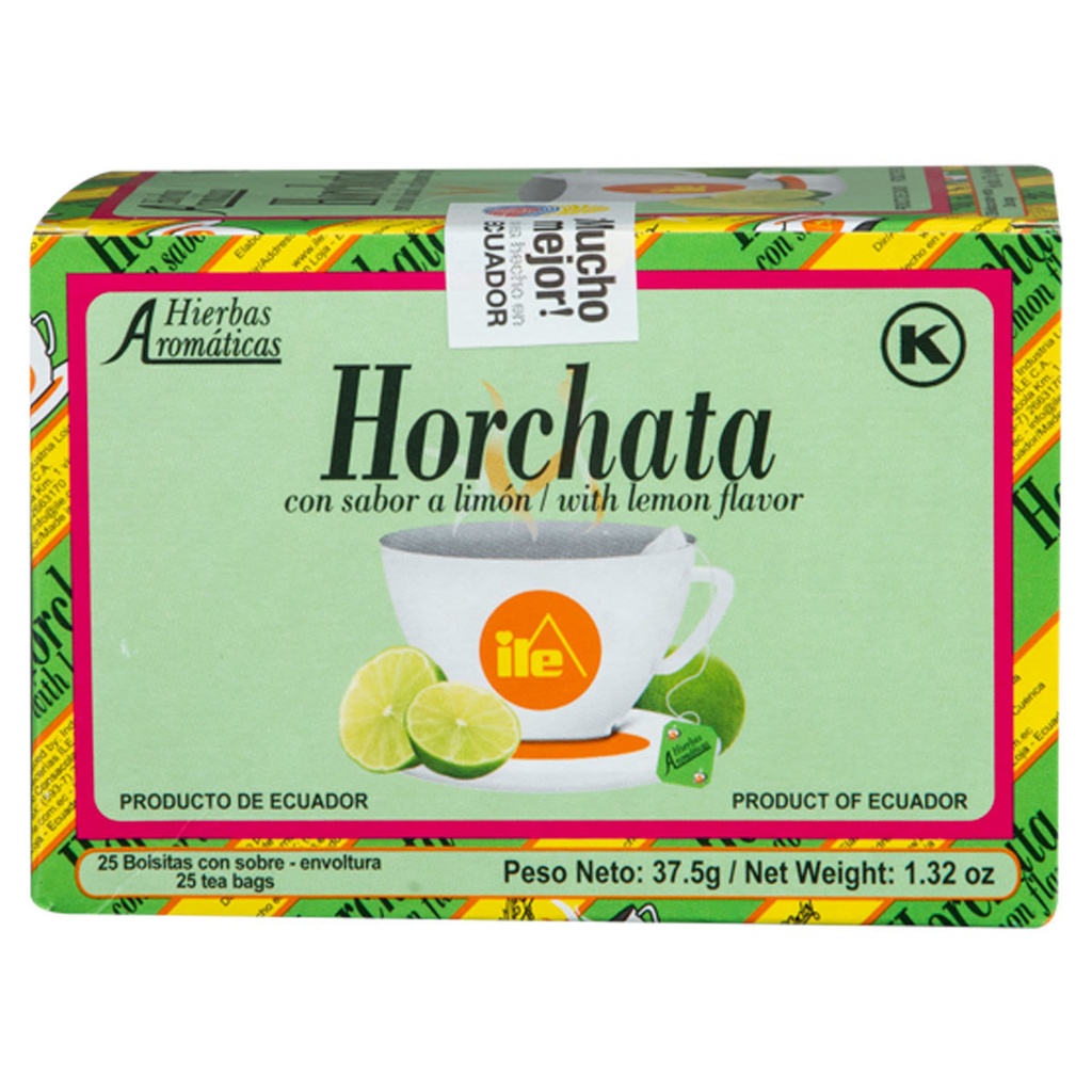 Te Horchata x 25 sobres ILE