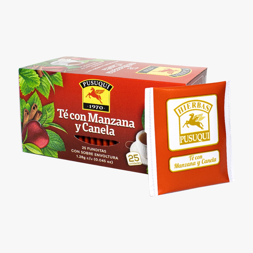 Te Manzana Canela x 25 sobres Pusuqui