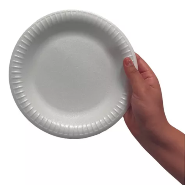 Plato Plumafon de Postre P-6 Paq x 25 uds Ecoutil