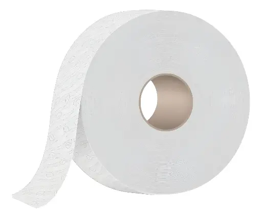 [71232] Papel Higienico Jumbo Blanco Hoja Doble Precortado Rollos de 250 m Tork