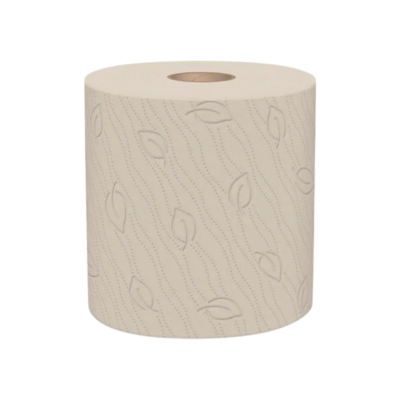 [73841] Toalla de Manos Flujo Central NATURAL Hoja Doble Precortada Rollos de 120 m Tork