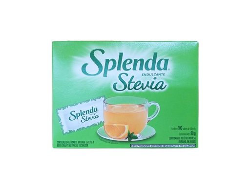 [ITM000000316] Edulcorante Paq x 100 sobres Splenda Stevia