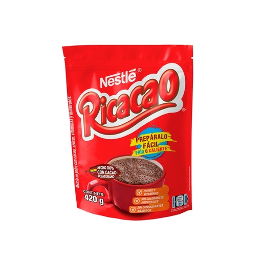 [ITM000000319] Chocolate en Polvo 400 gr Ricacao