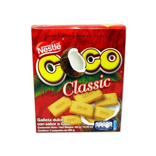[ITM000000422] Galletas Dulce Coco 450 gr Paq x 2