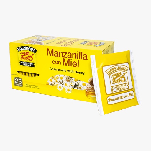 [ITM000000651] Te Manzanilla con Miel x 25 sobres Hornimans
