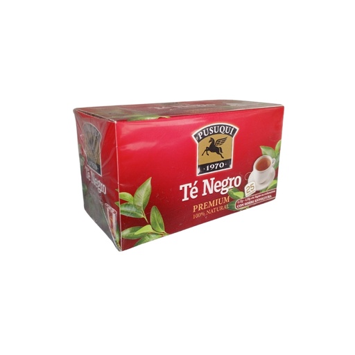 [ITM000000656] Te Negro x 25 sobres Pusuqui