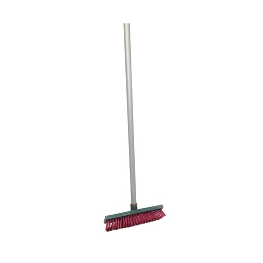 [ITM000000100] Cepillo para Piso Cabeza 24cm con Baston Metalico