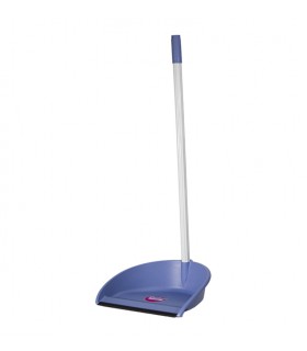 [ITM000000148] Recogedor de Basura Filo Caucho Baston Metalico