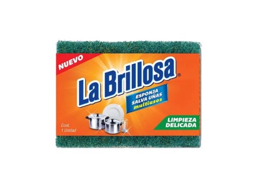 [ITM000000160] Esponja Salvauñas Mixta La Brillosa