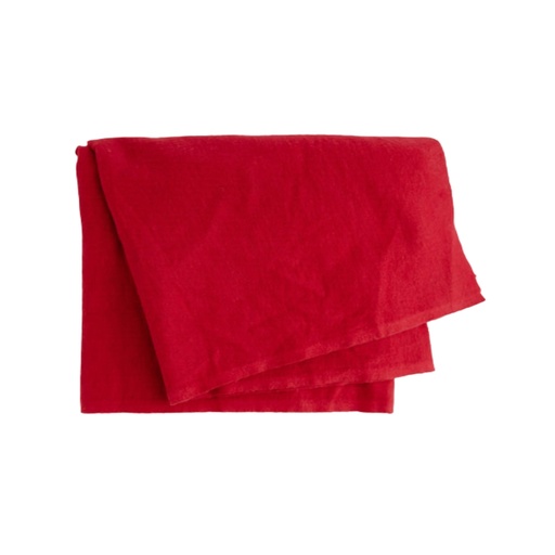 [ITM000000171] Franela de Algodón Rojo 70 x 100 cm